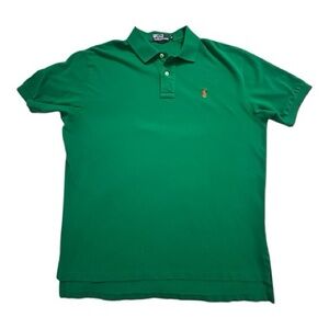 Polo by Ralph Lauren Men's Green Polo Shirt